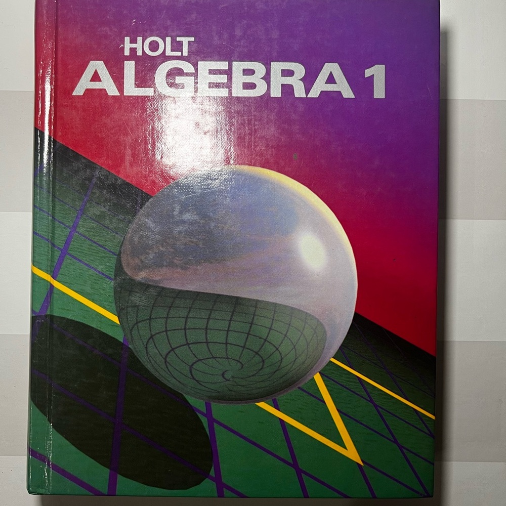 Holt Algebra 1 - Hardcover By Nichols, Eugene D.